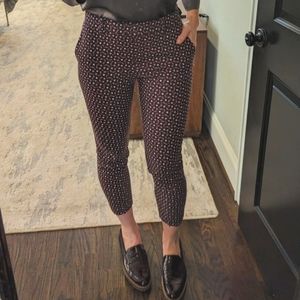 Theory Cropped Ankle Pants Slacks Size 4